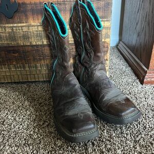 Justin cowboy Leather Boots